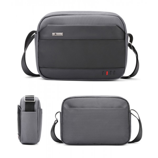 ARCTIC HUNTER τσάντα ώμου K00058, με θήκη tablet 8", 4.1L, γκρι