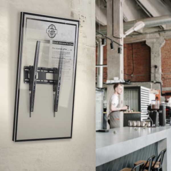 BRATECK επιτοίχια βάση LP42-64AT για τηλεόραση 37"-75", οριζόντια, 75kg BRATECK επιτοίχια βάση LP42-64AT για τηλεόραση 37"-75", οριζόντια, 75kg