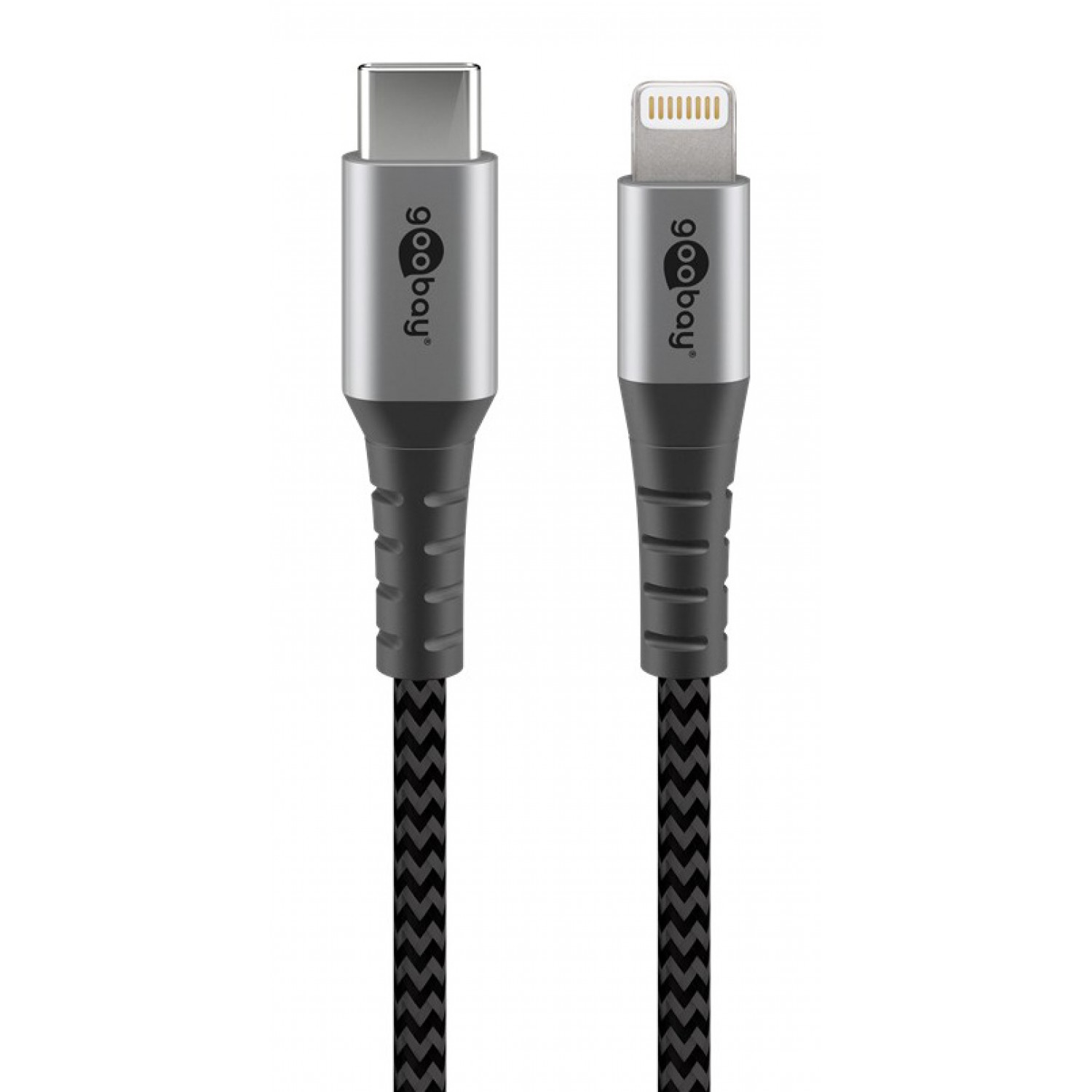 GOOBAY καλώδιο USB Type-C σε Lightning 49272, 2m, γκρι GOOBAY καλώδιο USB Type-C σε Lightning 49272, 2m, γκρι