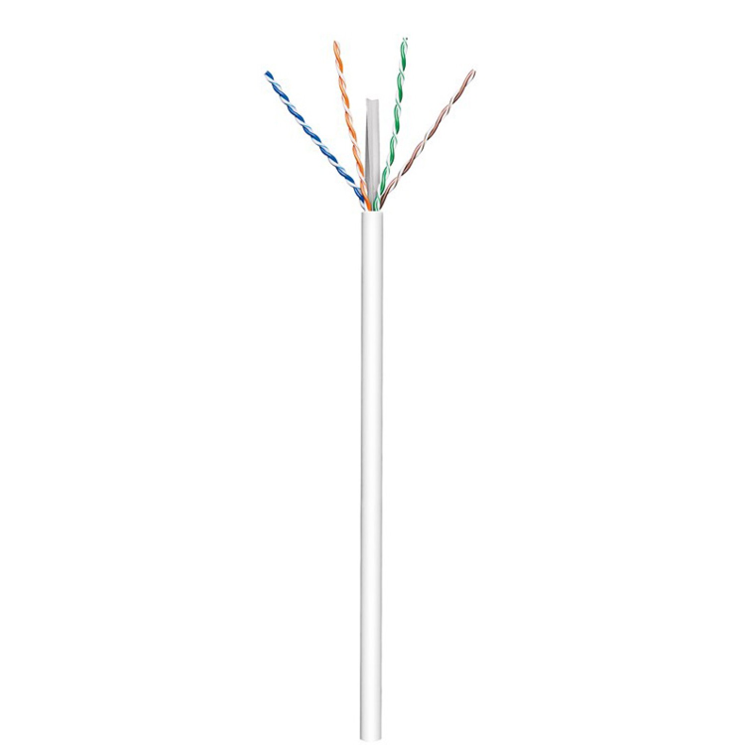 GOOBAY καλώδιο δικτύου 94220, CAT 6 U/UTP, CCA, 305m, λευκό GOOBAY καλώδιο δικτύου 94220, CAT 6 U/UTP, CCA, 305m, λευκό
