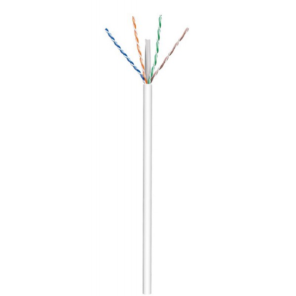 GOOBAY καλώδιο δικτύου 94220, CAT 6 U/UTP, CCA, 305m, λευκό GOOBAY καλώδιο δικτύου 94220, CAT 6 U/UTP, CCA, 305m, λευκό
