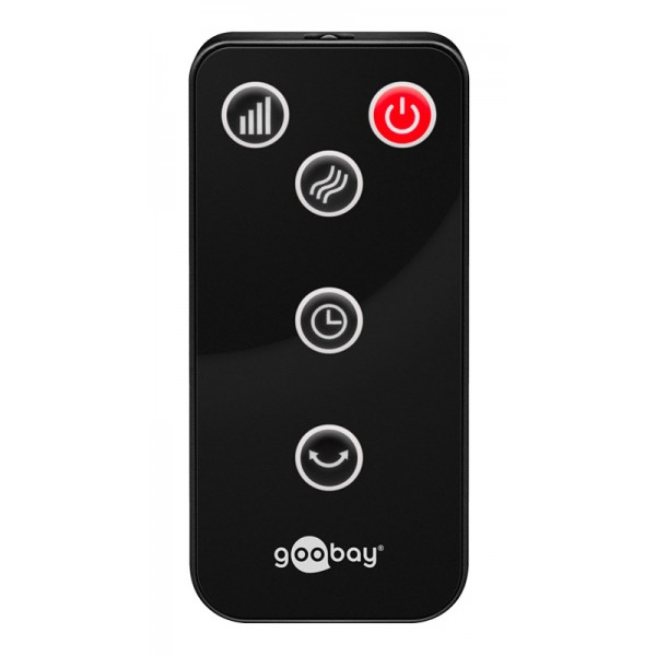 GOOBAY ανεμιστήρας πύργος 52718 με τηλεχειριστήριο, 80cm, 50W, μαύρος