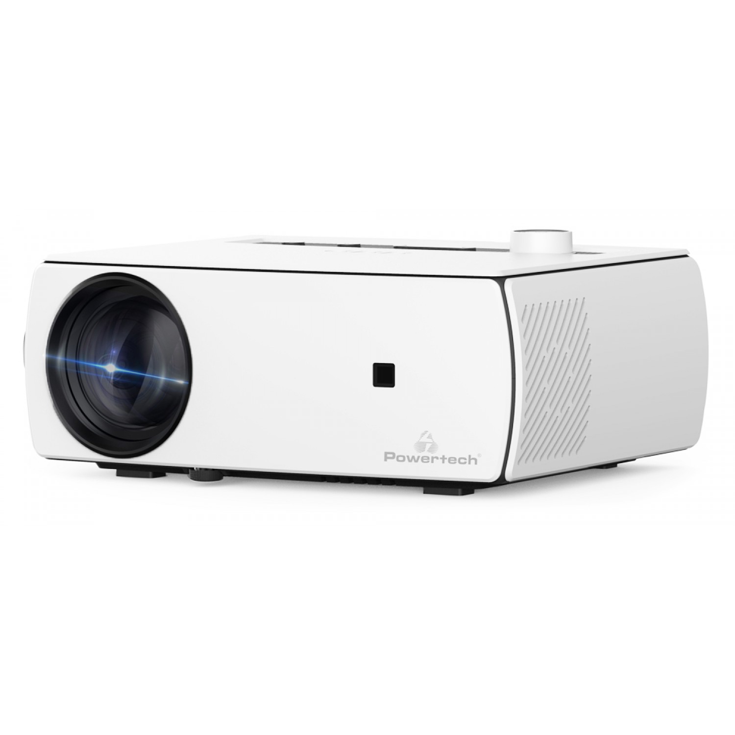 POWERTECH smart LED βιντεοπροβολέας PT-984, Full HD, Android, λευκός POWERTECH smart LED βιντεοπροβολέας PT-984, Full HD, Android, λευκός
