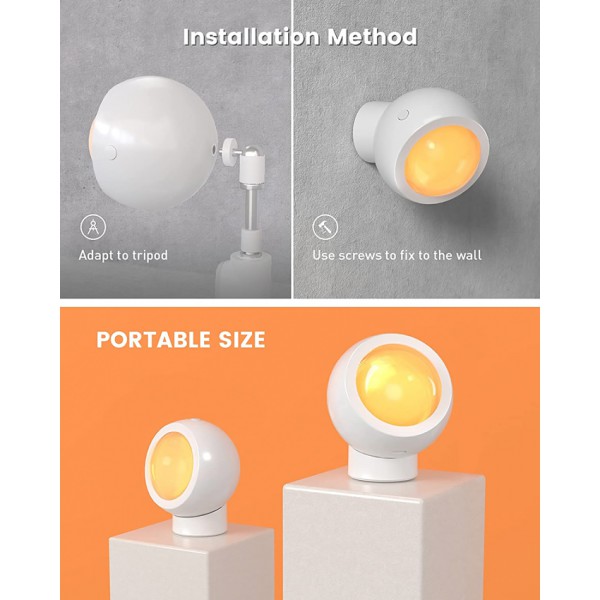 YEELIGHT φωτιστικό sunset YLFWD-0006, 3W, 1800mAh, 360°