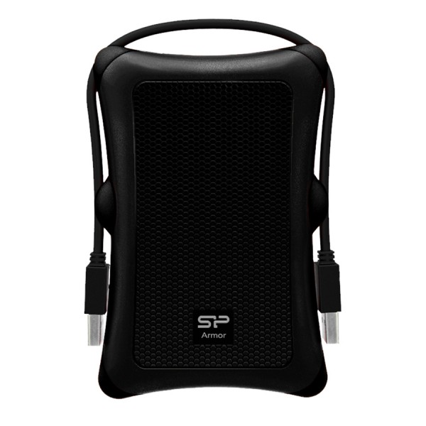 SILICON POWER εξωτερικός HDD Armor A30, 1TB, USB 3.2, μαύρος SILICON POWER εξωτερικός HDD Armor A30, 1TB, USB 3.2, μαύρος