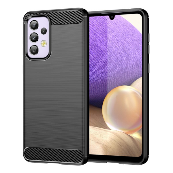 POWERTECH θήκη Carbon MOB-1730 για Samsung A33 5G, μαύρη