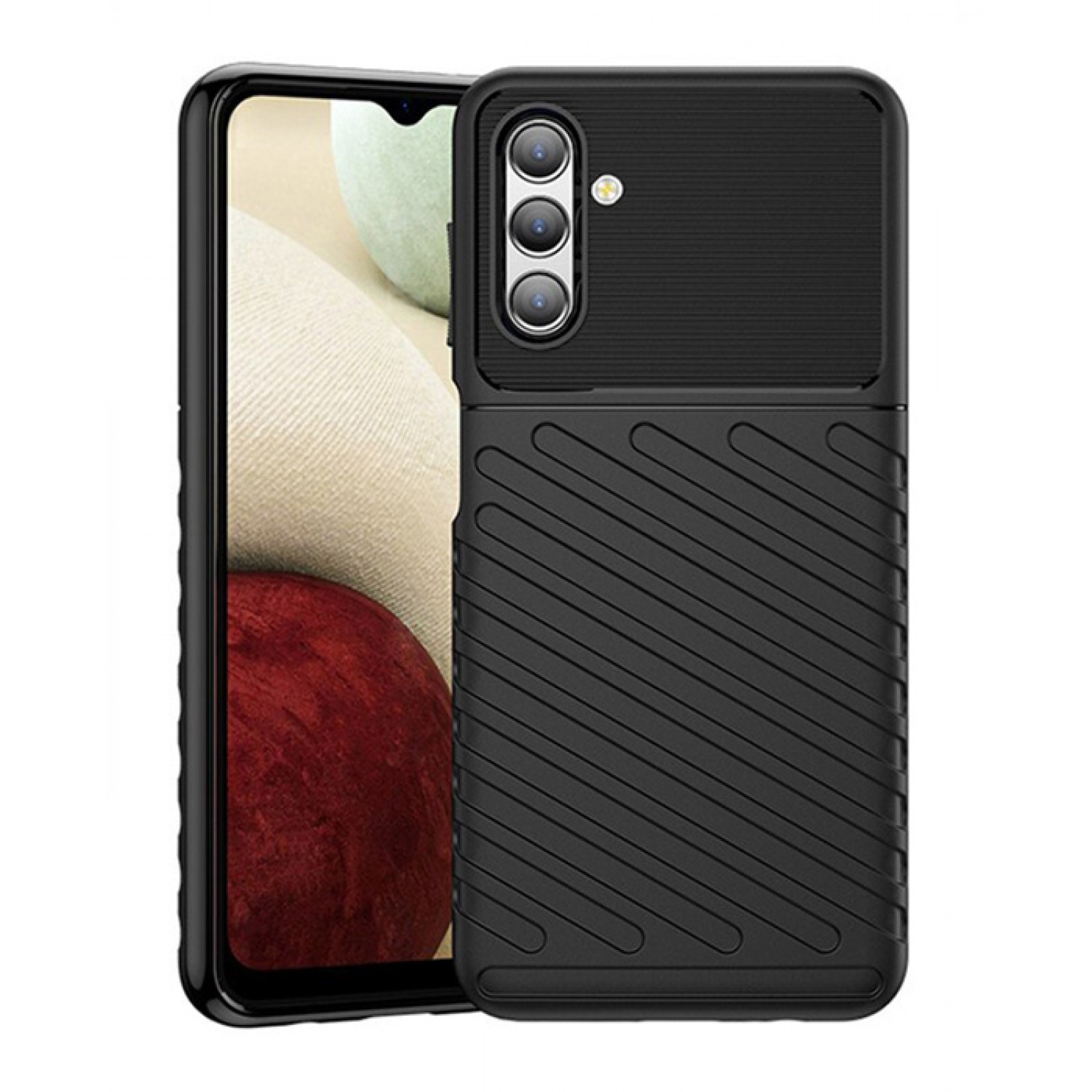 POWERTECH Θήκη Thunder MOB-1732 για Samsung A13 5G, μαύρη