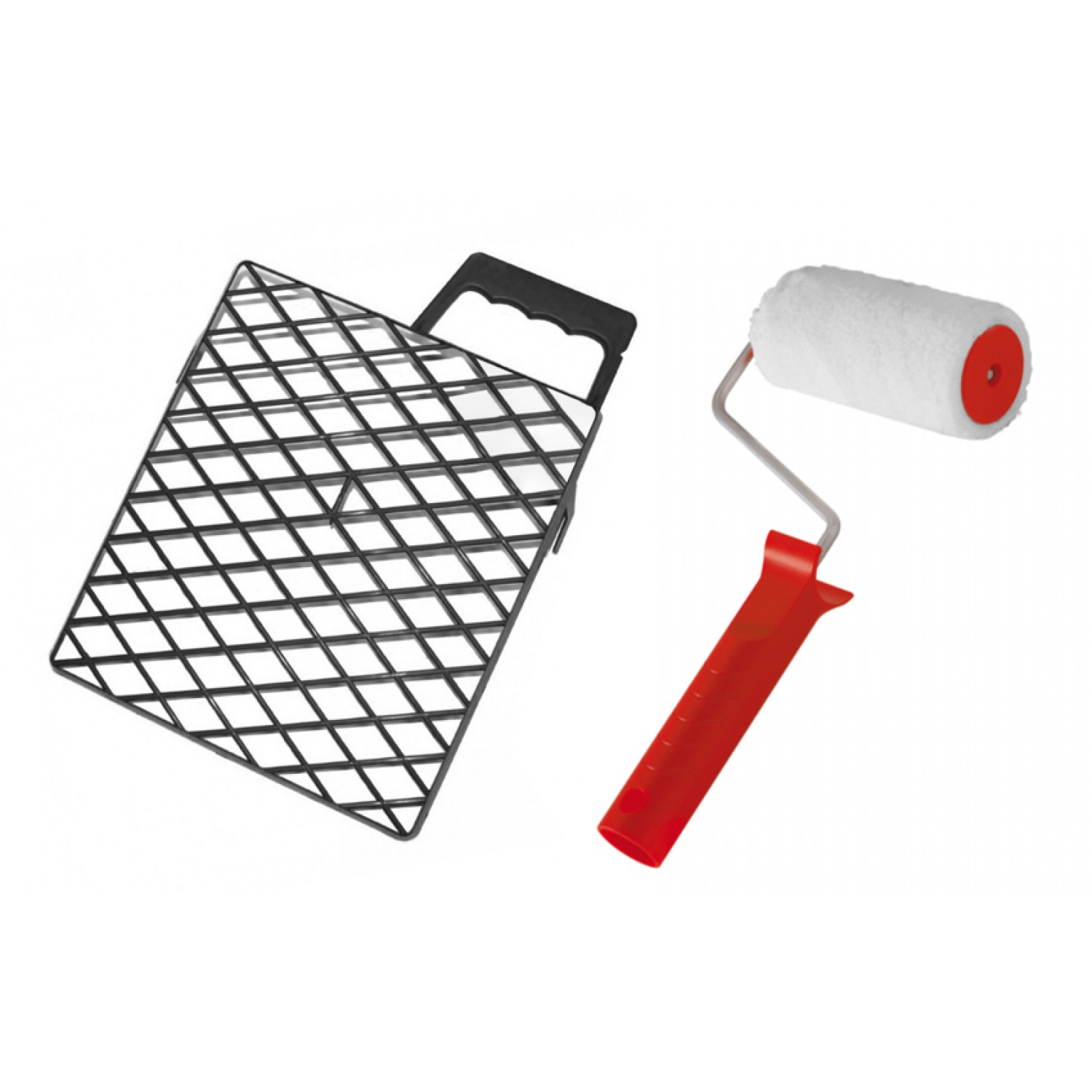 PROLINE ρολό & σχάρα βαφής 43150 με λαβή, πολυαμιδίου, 100mm PROLINE ρολό & σχάρα βαφής 43150 με λαβή, πολυαμιδίου, 100mm