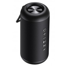 USAMS φορητό ηχείο YX008, 10W, Bluetooth/3.5mm, 1800mAh, IPX6, μαύρο