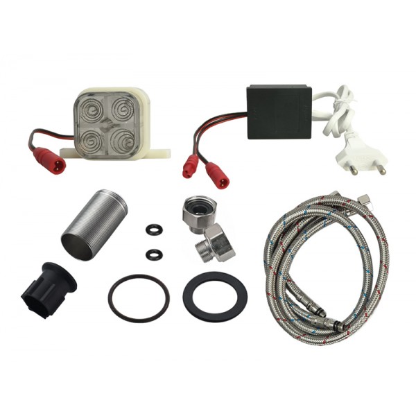 BRUNO αναμεικτική μπαταρία μπάνιου SF11019HCP-A με αισθητήρα, ασημί BRUNO αναμεικτική μπαταρία μπάνιου SF11019HCP-A με αισθητήρα, ασημί