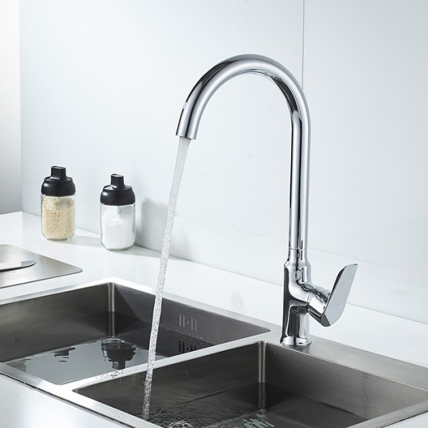 BRUNO αναμεικτική μπαταρία κουζίνας M54569-234C, ασημί BRUNO αναμεικτική μπαταρία κουζίνας M54569-234C, ασημί