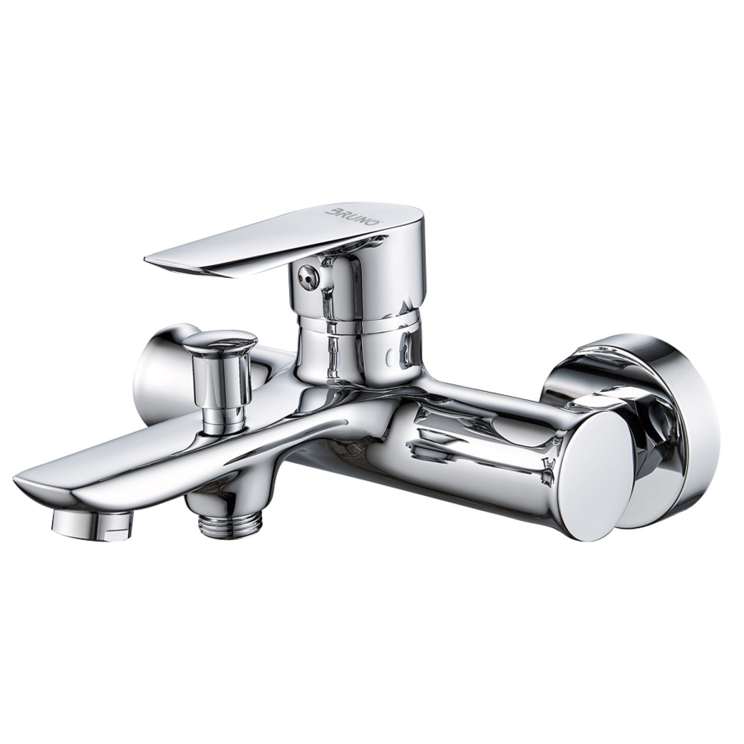 BRUNO αναμεικτική μπαταρία μπάνιου M31569-234C, ασημί BRUNO αναμεικτική μπαταρία μπάνιου M31569-234C, ασημί