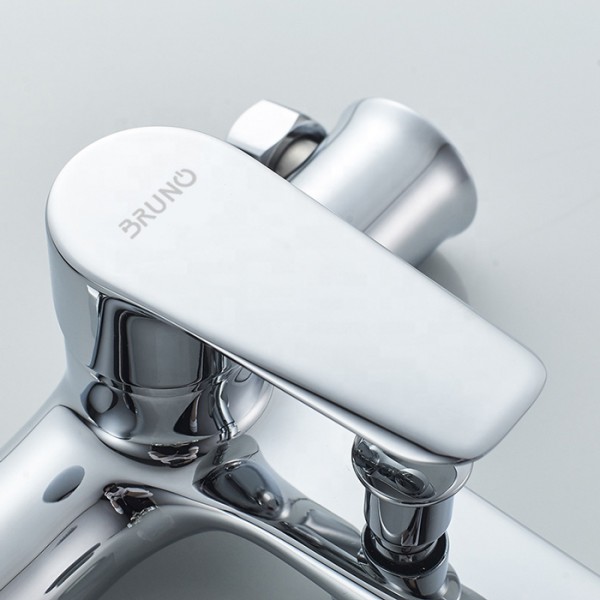 BRUNO αναμεικτική μπαταρία μπάνιου M31569-234C, ασημί BRUNO αναμεικτική μπαταρία μπάνιου M31569-234C, ασημί