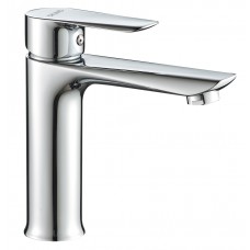 BRUNO αναμεικτική μπαταρία νιπτήρα M11569-234C, μπάνιου, ασημί