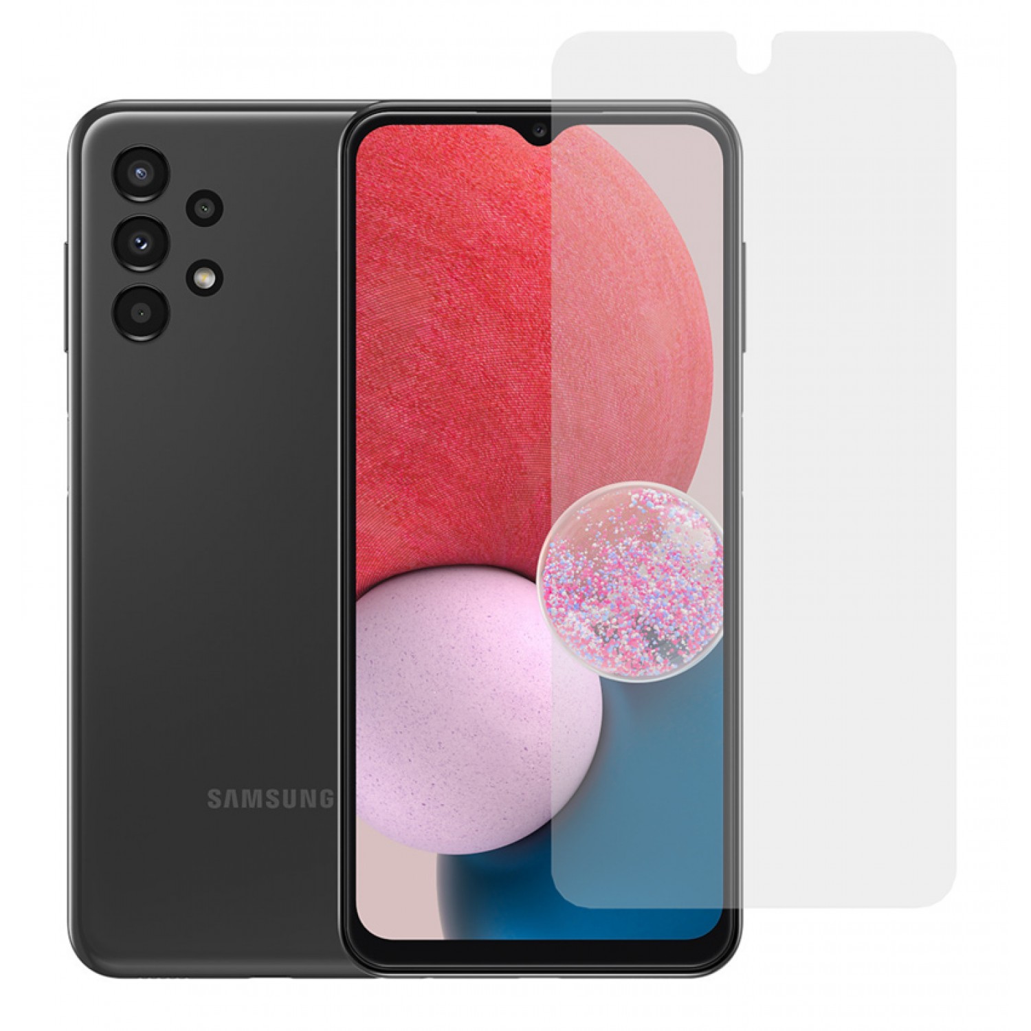 POWERTECH tempered glass 2.5D TGC-0555, full glue, Samsung A13 POWERTECH tempered glass 2.5D TGC-0555, full glue, Samsung A13