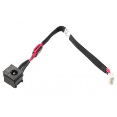 DC Power Jack για Toshiba C650 C655,  4pin, Cable