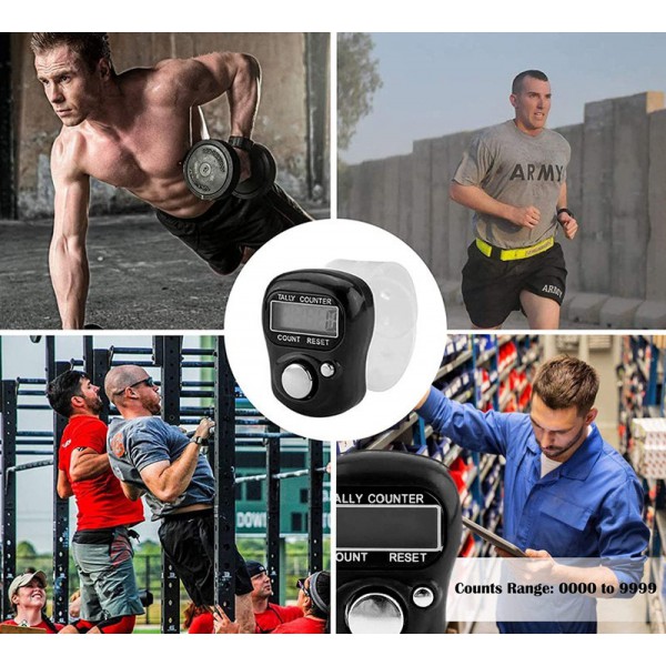 Ψηφιακός μετρητής χειρός BIKE-0041, 3.4 x 2.7 x 1.3cm, μαύρος Ψηφιακός μετρητής χειρός BIKE-0041, 3.4 x 2.7 x 1.3cm, μαύρος