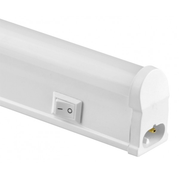 POWERTECH LED φωτιστικό τοίχου T5-0001-150 22W, 4000K, 150cm IP20, λευκό POWERTECH LED φωτιστικό τοίχου T5-0001-150 22W, 4000K, 150cm IP20, λευκό