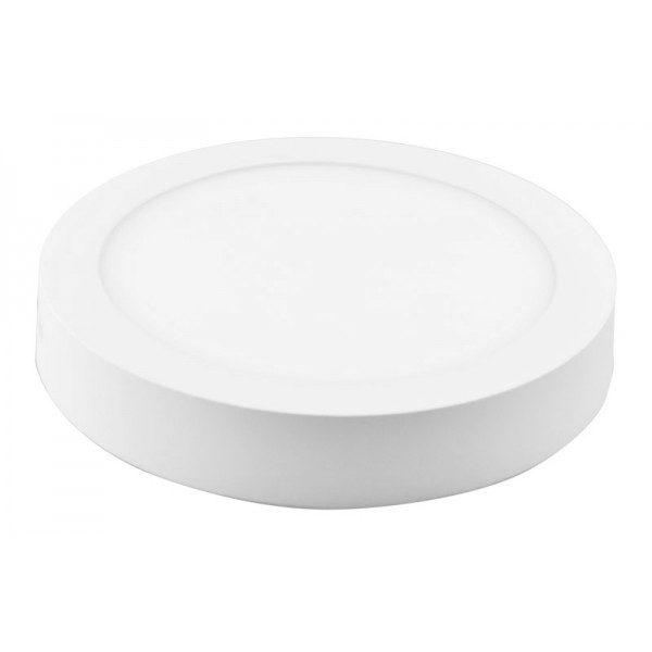 POWERTECH LED panel PAN-0002, 18W, Φ 22.5cm, 4000K, 1820lm, λευκό POWERTECH LED panel PAN-0002, 18W, Φ 22.5cm, 4000K, 1820lm, λευκό