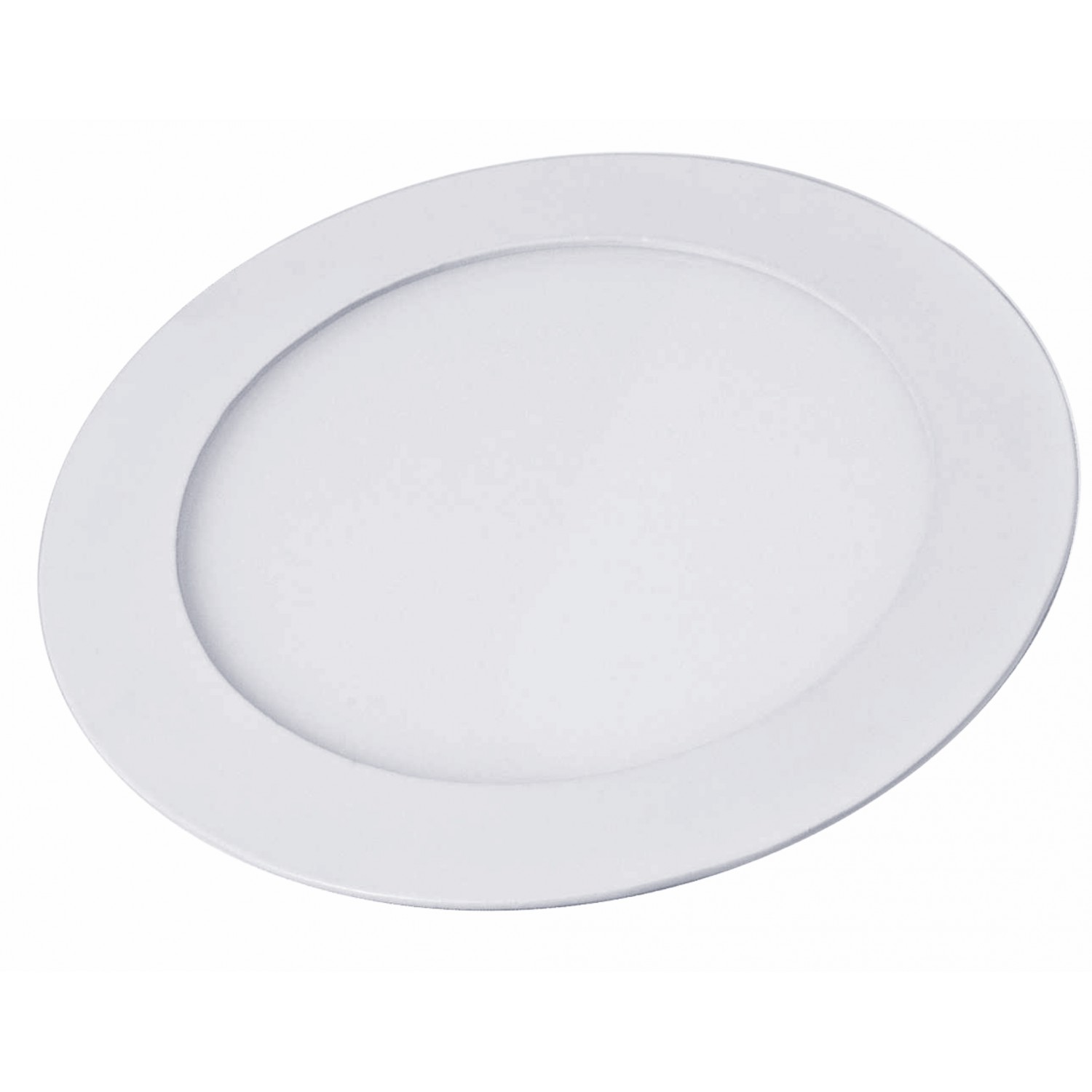 POWERTECH LED panel PAN-0001 χωνευτό, 18W, Φ22cm, 6500K, 1820lm, λευκό
