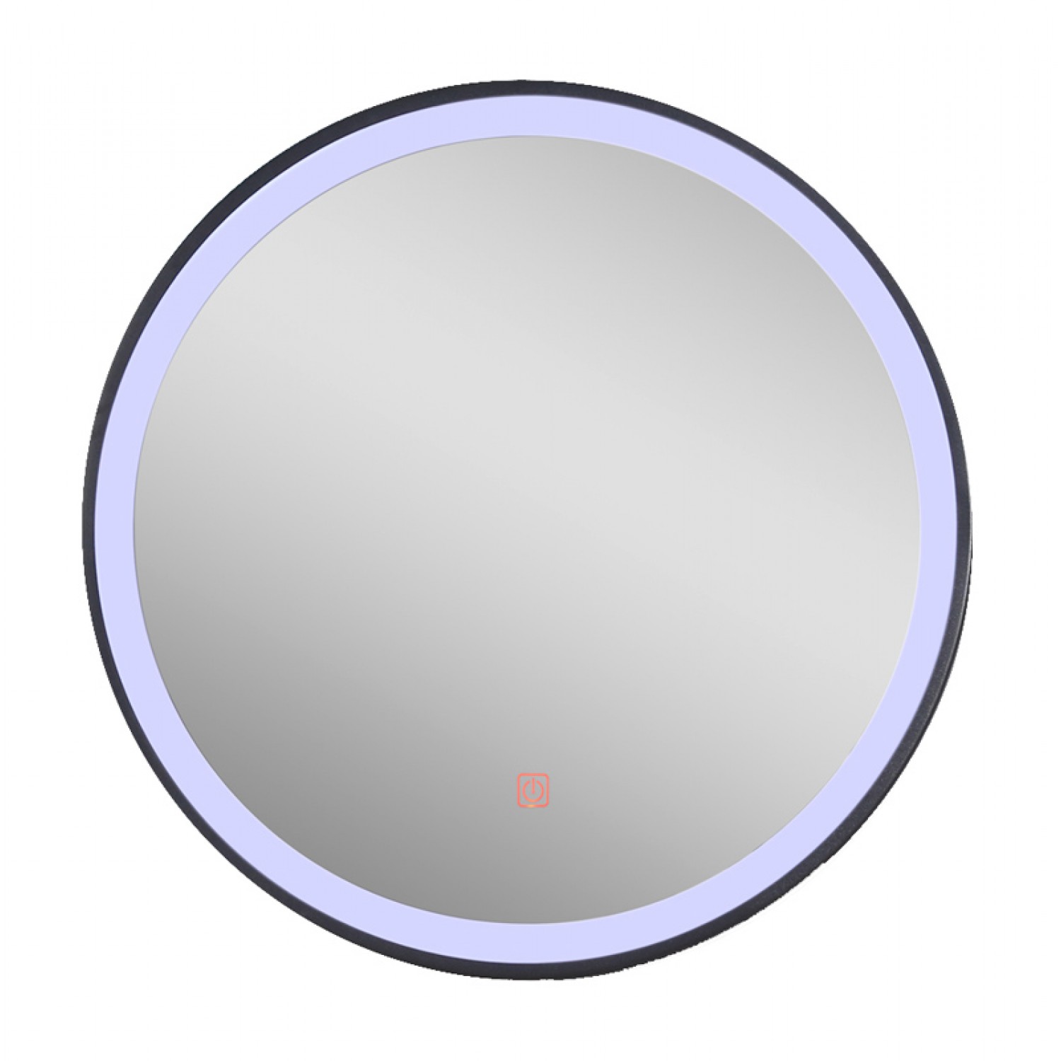 RAVENNA καθρέπτης μπάνιου LED Hilton Oval, 7.5W, Φ60, IP44, μαύρος