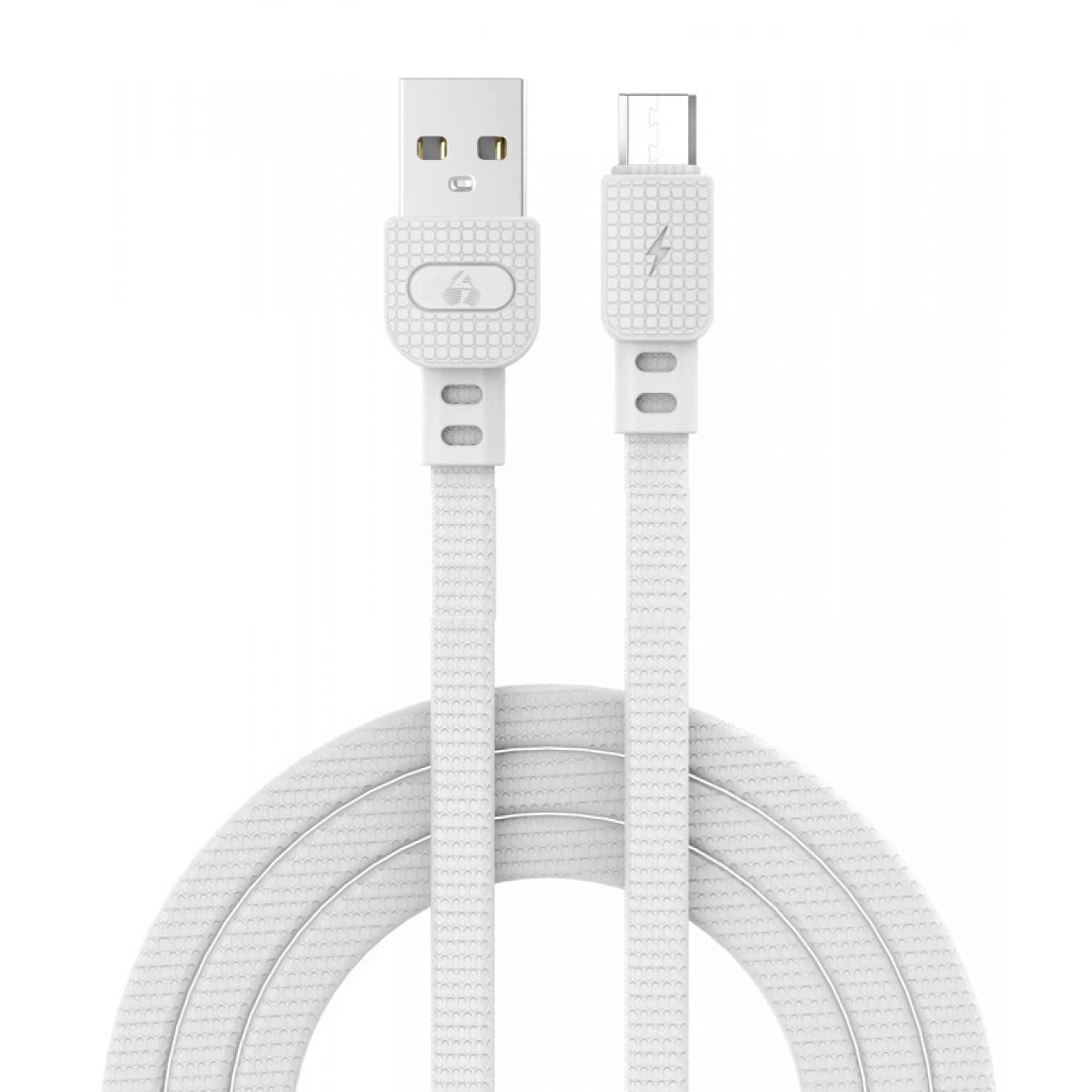 POWERTECH καλώδιο USB σε Micro USB armor PTR-0098, 15W 3A, 1m, λευκό POWERTECH καλώδιο USB σε Micro USB armor PTR-0098, 15W 3A, 1m, λευκό