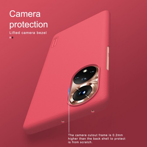 NILLKIN θήκη Super Frosted Shield για Huawei Honor 50/Nova 9, μαύρη NILLKIN θήκη Super Frosted Shield για Huawei Honor 50/Nova 9, μαύρη