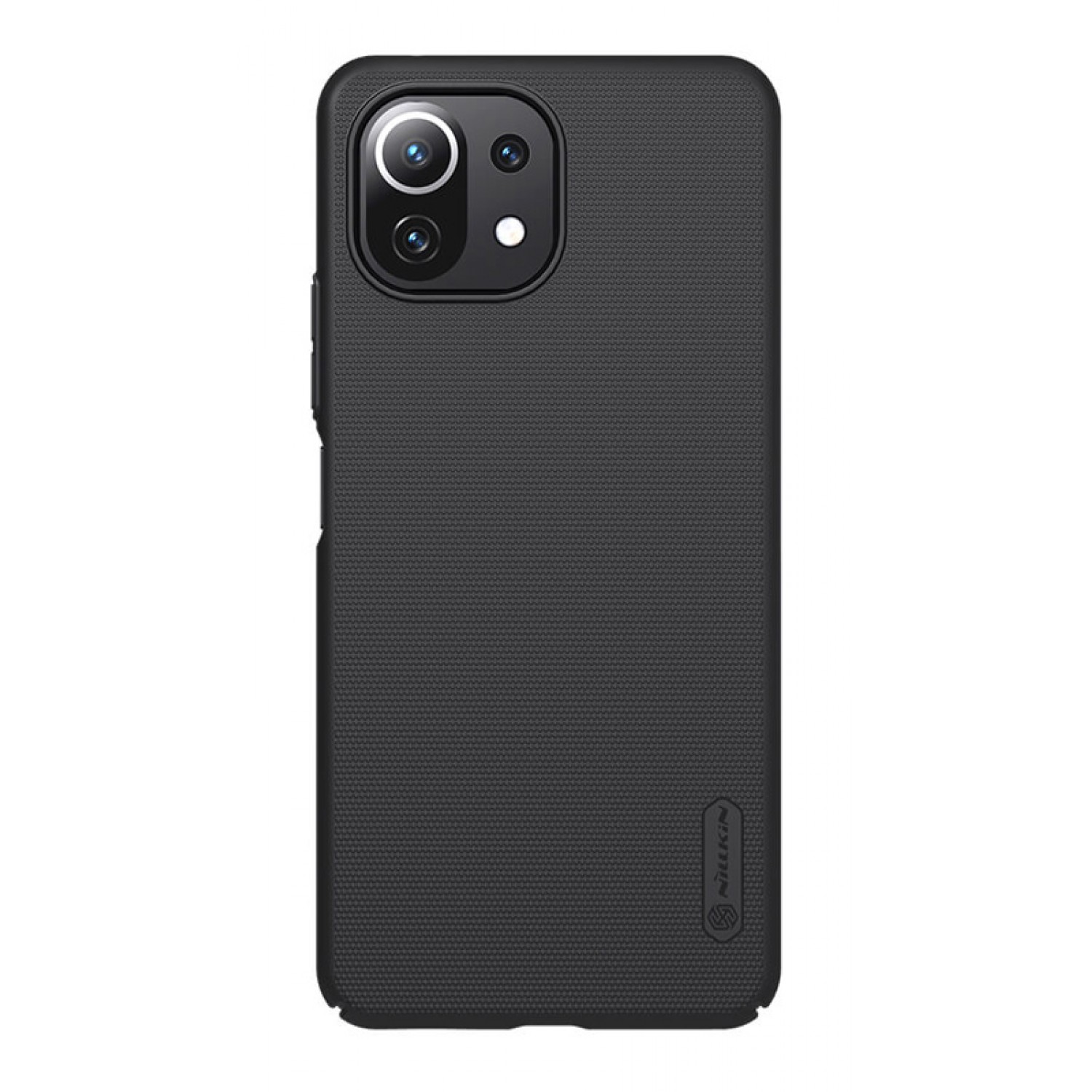 NILLKIN θήκη Super Frosted Shield για Xiaomi 11 Lite 4G/5G, μαύρη NILLKIN θήκη Super Frosted Shield για Xiaomi 11 Lite 4G/5G, μαύρη