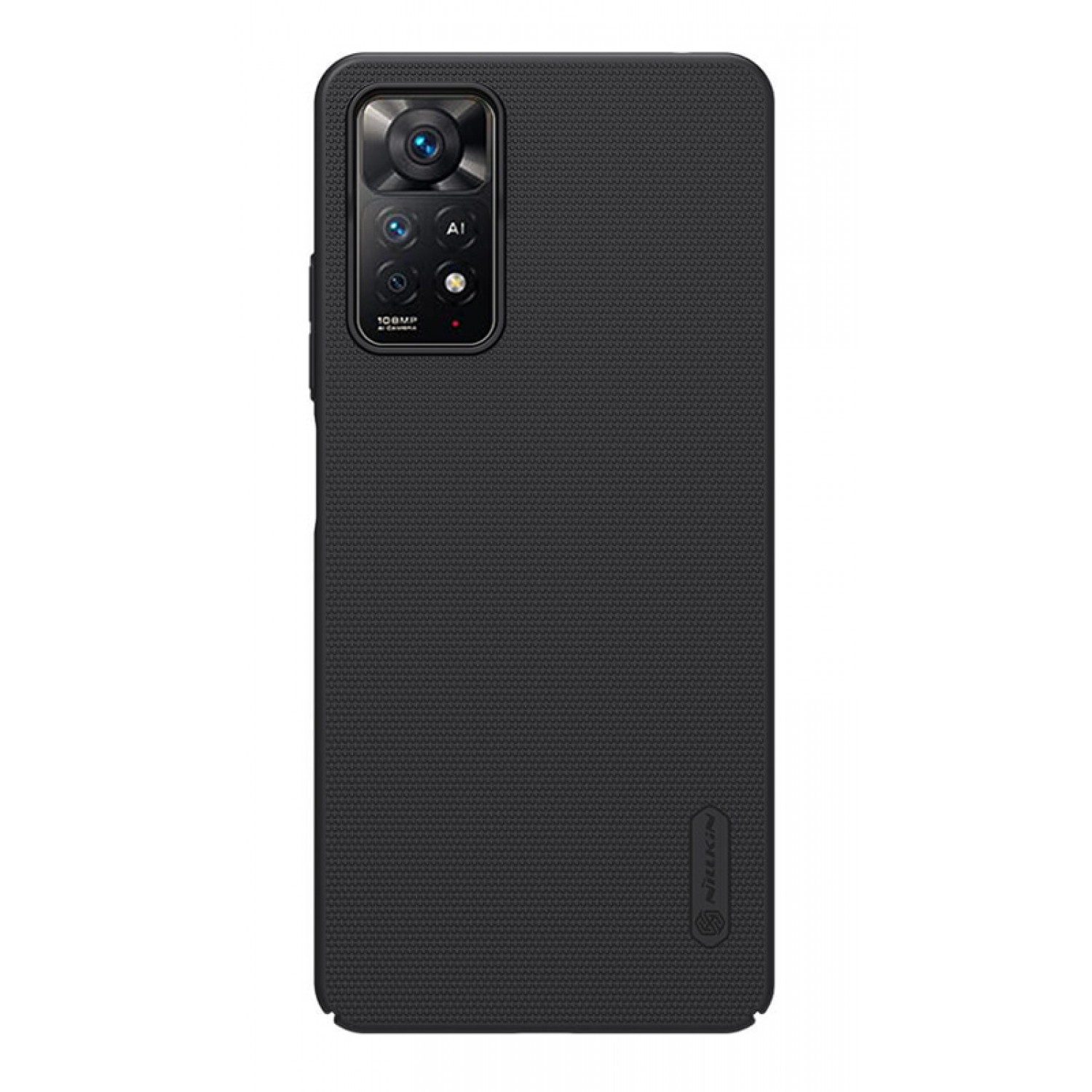 NILLKIN θήκη Super Frosted Shield για Xiaomi Note 11 Pro/Pro+/11i, μαύρη NILLKIN θήκη Super Frosted Shield για Xiaomi Note 11 Pro/Pro+/11i, μαύρη