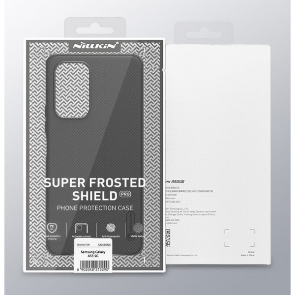 NILLKIN θήκη Super Frosted Shield Pro για Samsung Galaxy A53 5G, μαύρη NILLKIN θήκη Super Frosted Shield Pro για Samsung Galaxy A53 5G, μαύρη