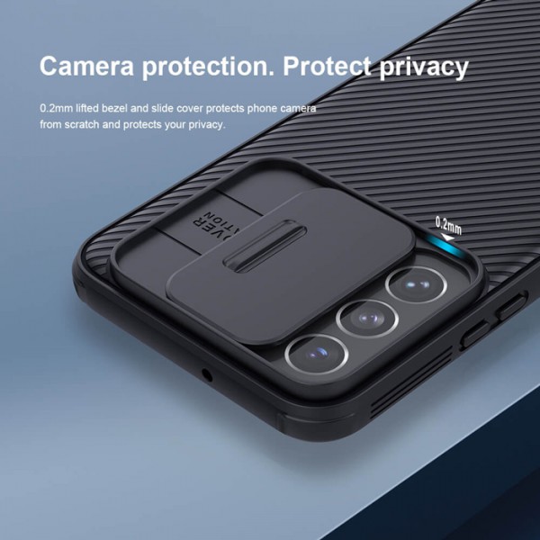 NILLKIN θήκη CamShield Pro για Samsung Galaxy S22, μπλε