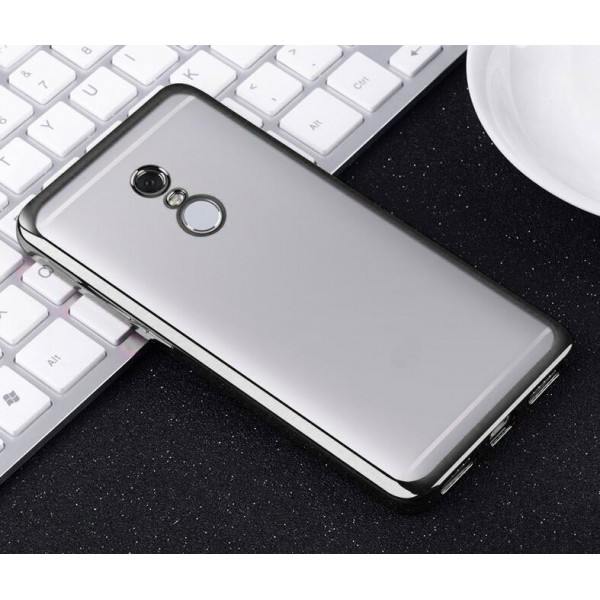 POWERTECH Θήκη Metal TPU για Xiaomi Redmi Note 4, Black POWERTECH Θήκη Metal TPU για Xiaomi Redmi Note 4, Black
