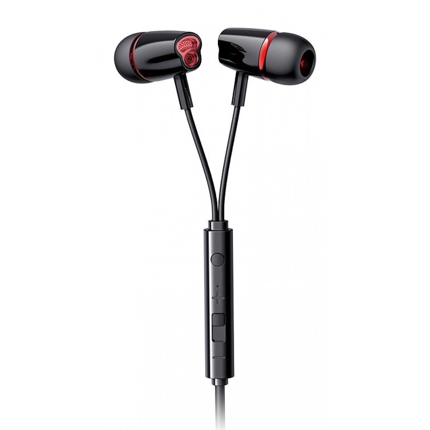 JOYROOM earphones με μικρόφωνο JR-EL114, 3.5mm, 1.2m, μαύρα