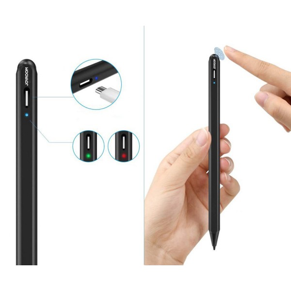 JOYROOM active στυλό αφής JR-K12, anti-mistouch, μαύρο JOYROOM active στυλό αφής JR-K12, anti-mistouch, μαύρο