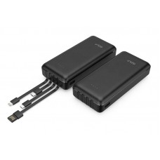 GOLF power bank L206, 20000mAh, 4x output, 2.1A, μαύρο