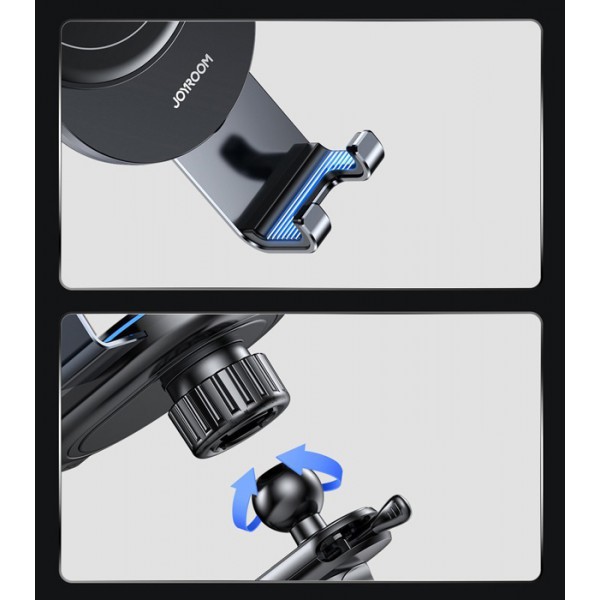 JOYROOM ασύρματος φορτιστής & βάση αυτοκινήτου JR-ZS212-AO, 15W, γκρι JOYROOM ασύρματος φορτιστής & βάση αυτοκινήτου JR-ZS212-AO, 15W, γκρι