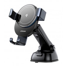 JOYROOM ασύρματος φορτιστής & βάση αυτοκινήτου JR-ZS212-D, 15W, γκρι