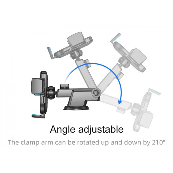 JOYROOM βάση smartphone αυτοκινήτου JR-OK3 για ταμπλό/παρμπρίζ, μαύρη JOYROOM βάση smartphone αυτοκινήτου JR-OK3 για ταμπλό/παρμπρίζ, μαύρη