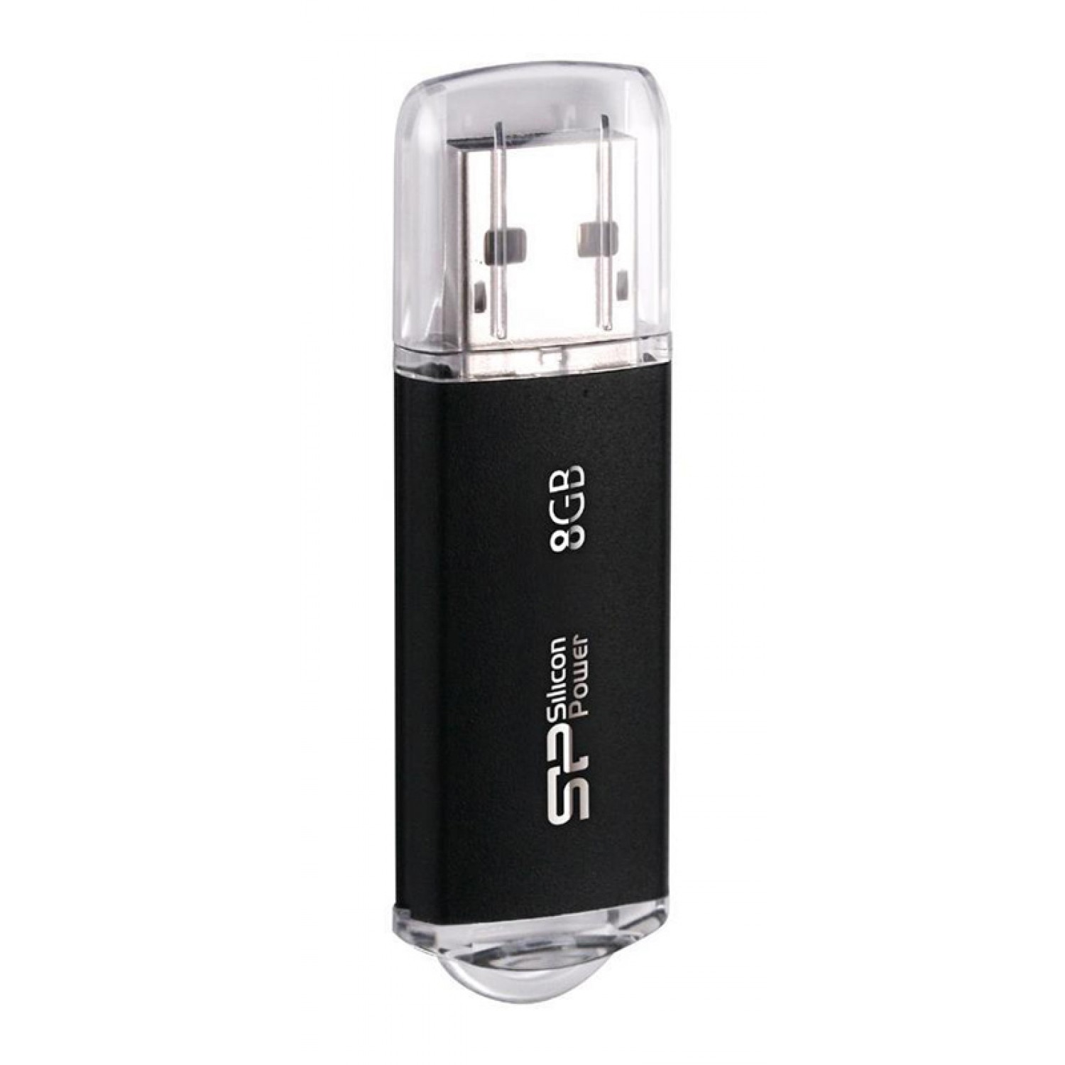 SILICON POWER USB Flash Drive Ultima II-I, 8GB, USB 2.0, μαύρο SILICON POWER USB Flash Drive Ultima II-I, 8GB, USB 2.0, μαύρο