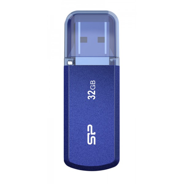 SILICON POWER USB Flash Drive Helios 202, 32GB, USB 3.2, μπλε SILICON POWER USB Flash Drive Helios 202, 32GB, USB 3.2, μπλε