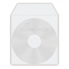 MEDIARANGE πλαστική θήκη CD/DVD με καπάκι, 50τμχ