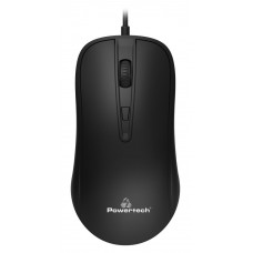 POWERTECH ενσύρματο ποντίκι PT-970, οπτικό, 1600DPI, μαύρο