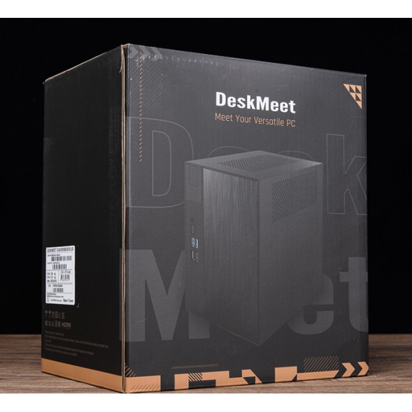 ASROCK PC Barebone DeskMeet X300, AMD AM4, ATX 500W, μαύρο