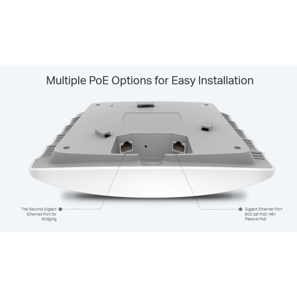TP-LINK Wi-Fi access point EAP245 AC1750 Dual Band, Ceiling Mount, V. 3