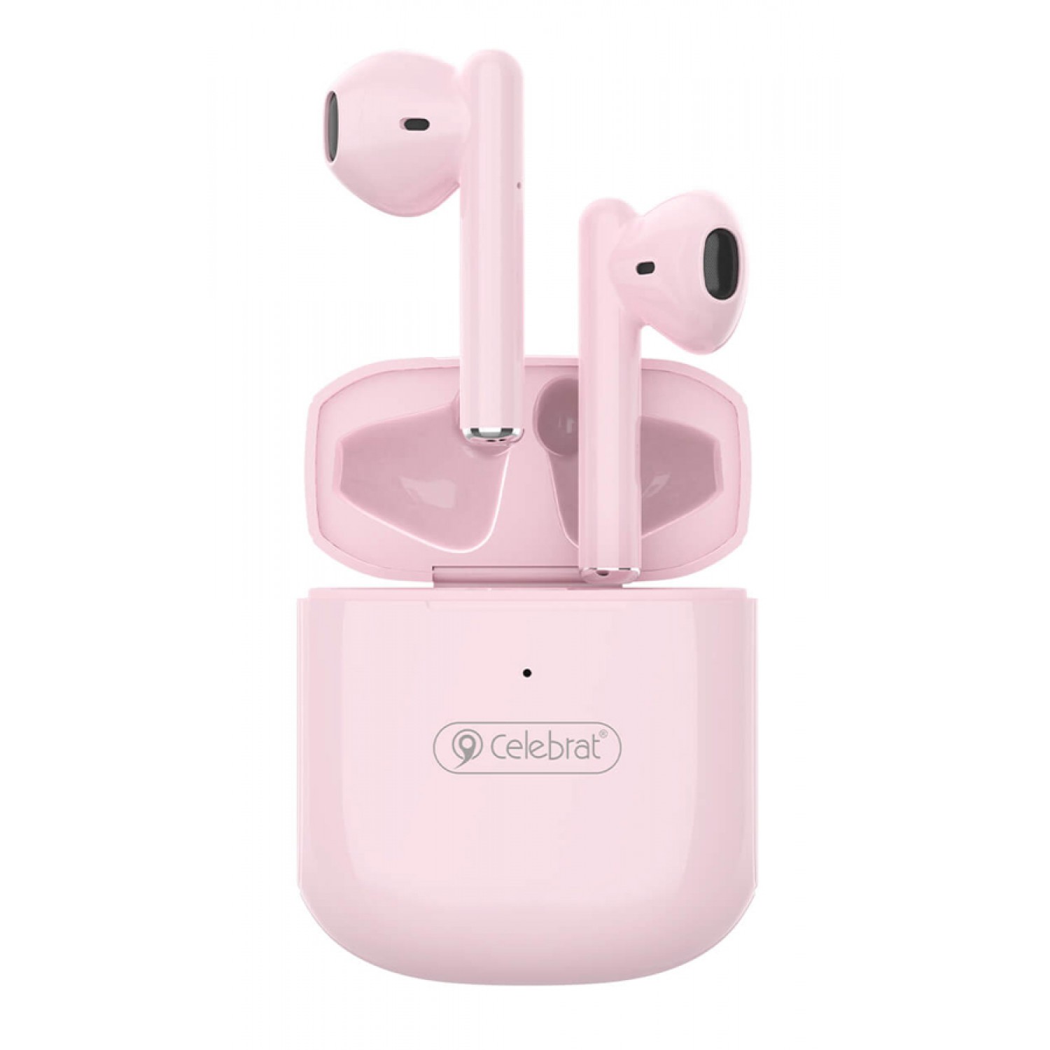 CELEBRAT earphones με θήκη φόρτισης W16, True Wireless, ροζ CELEBRAT earphones με θήκη φόρτισης W16, True Wireless, ροζ