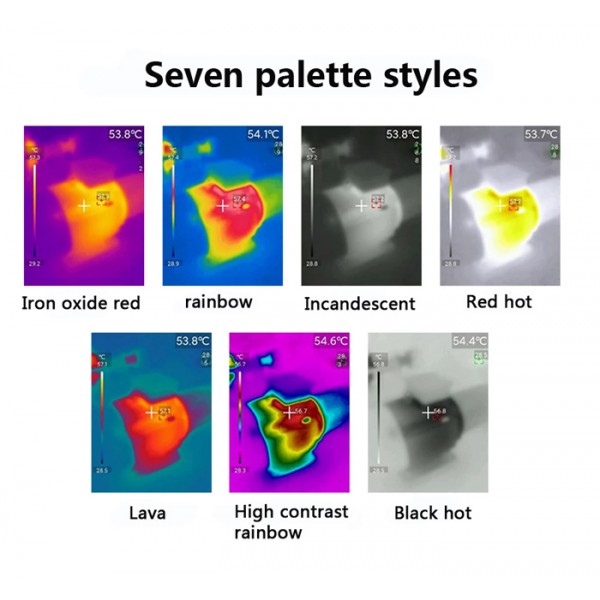 UNI-T συσκευή θερμικής απεικόνισης UTi120M για smartphone, έως 400 °C UNI-T συσκευή θερμικής απεικόνισης UTi120M για smartphone, έως 400 °C