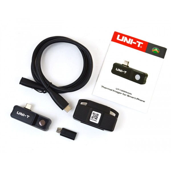 UNI-T συσκευή θερμικής απεικόνισης UTi120M για smartphone, έως 400 °C UNI-T συσκευή θερμικής απεικόνισης UTi120M για smartphone, έως 400 °C