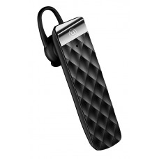 USAMS Bluetooth μονό earphone BT1, BT 5.0, μαύρο