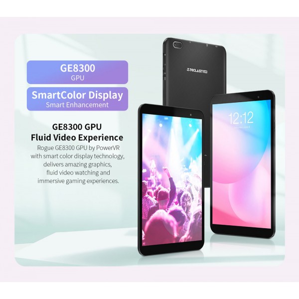 TECLAST tablet P80, 8" HD, 2/32GB, Android 10, μαύρο TECLAST tablet P80, 8" HD, 2/32GB, Android 10, μαύρο