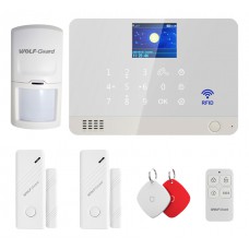 WOLF GUARD ασύρματο σύστημα συναγερμού WM2T, GSM, Wi-Fi
